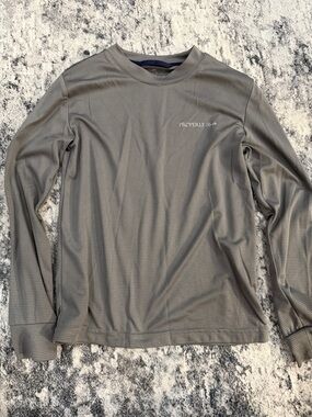 Properly Tied Long Sleeve Crew Neck Shirt - Gray
